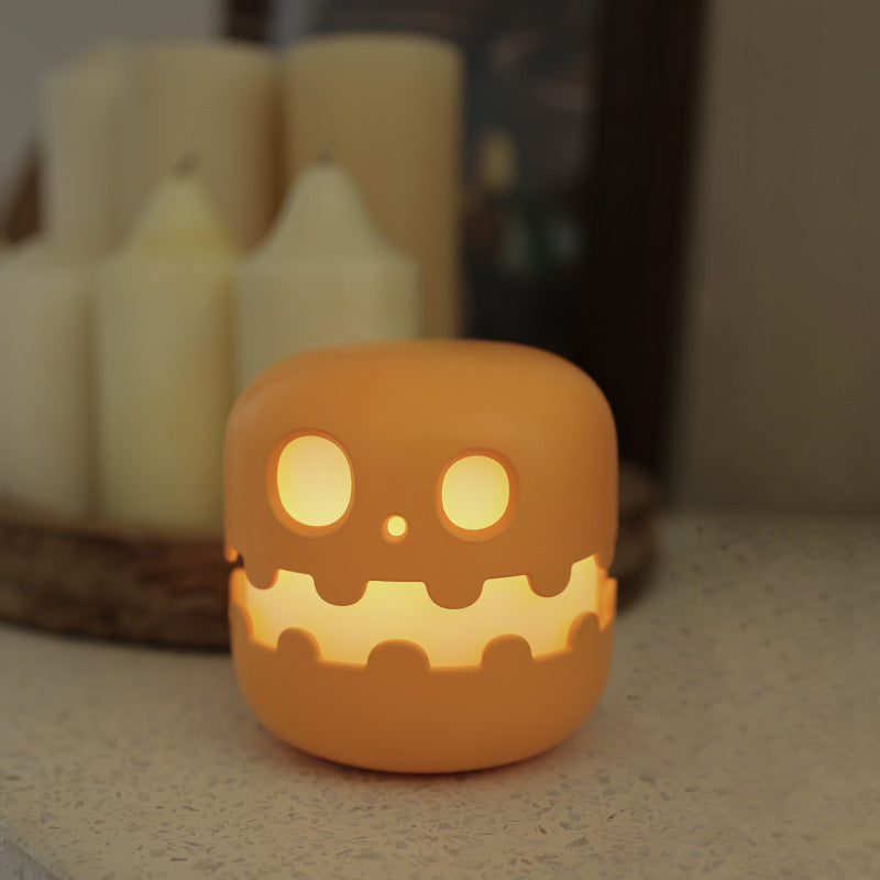 Pumpkin Lamp Bedside-Halloween Edition