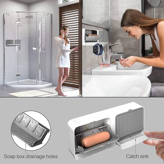 Double Compartment Soap Box