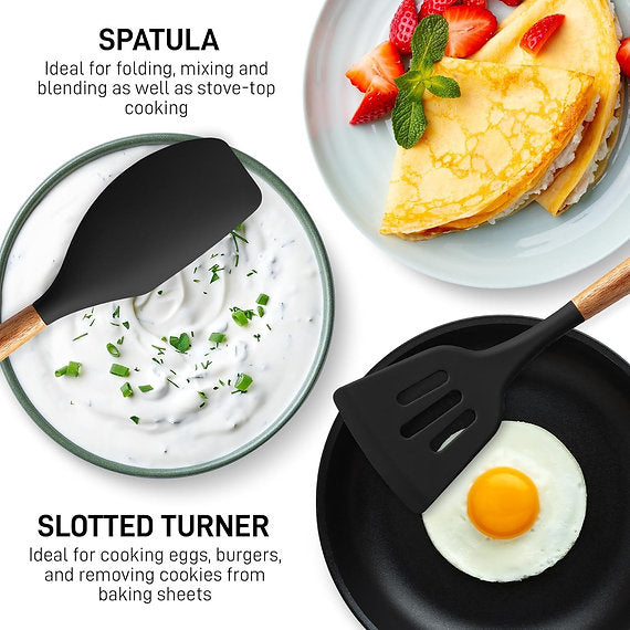 Silicone Spatula Set - 5 Pieces