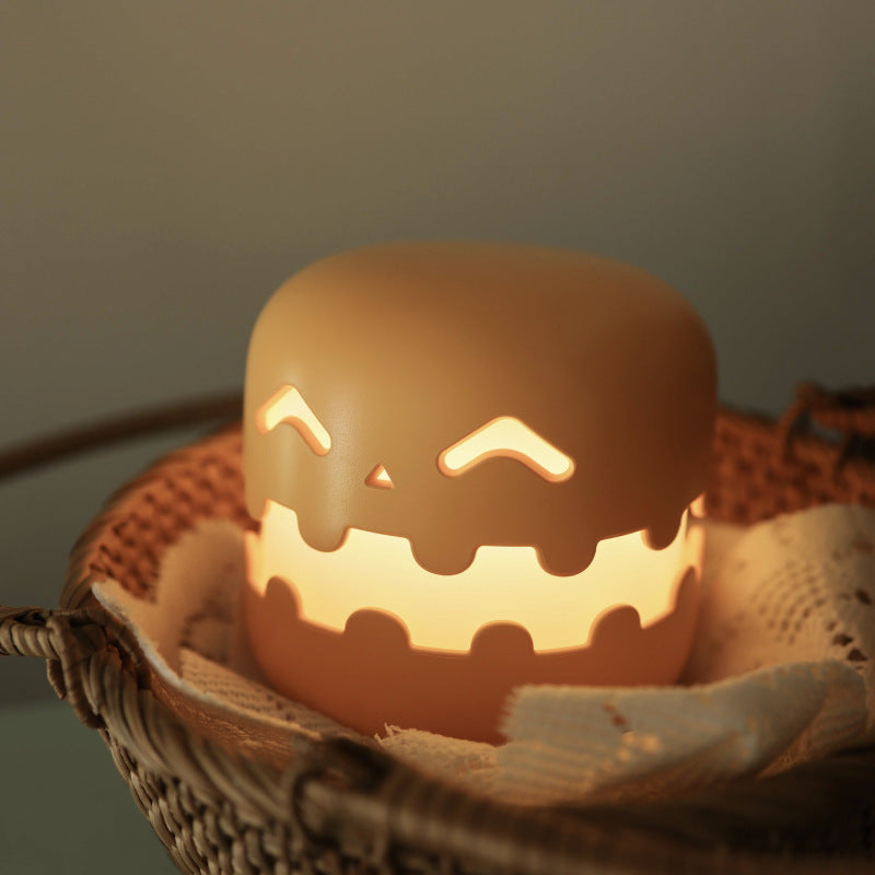 Pumpkin Lamp Bedside-Halloween Edition