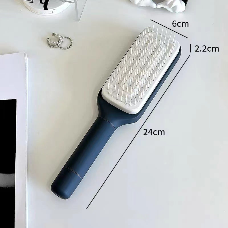 4 In 1 Self Cleaning Hair Brush New Self-Cleaning Anti-Static Massage Comb