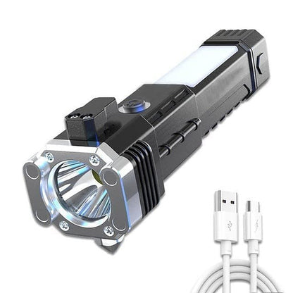 LED 3W Torch Light - 8 in 1 Torch
