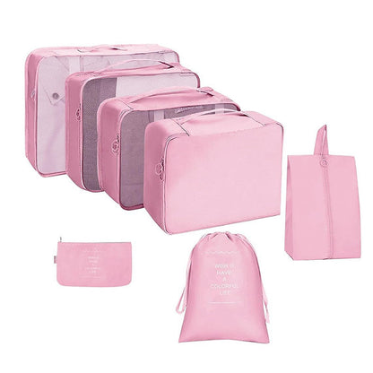 Travel Packing Cubes Set - 7 Pieces