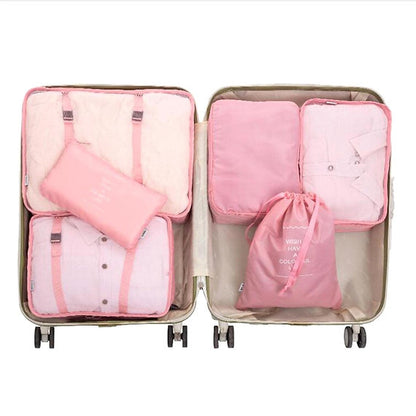 Travel Packing Cubes Set - 7 Pieces