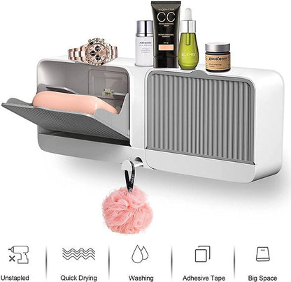 Double Compartment Soap Box