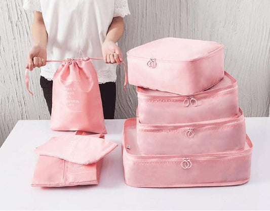 Travel Packing Cubes Set - 7 Pieces