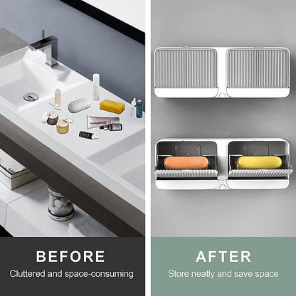 Double Compartment Soap Box