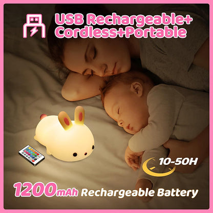 Cute Bunny Night Light