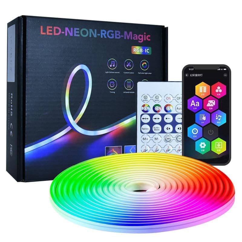 Neon Flex RGBIC - Silicone LED Strip 5m
